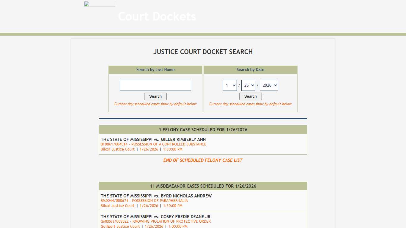 Harrison County! Online Services and Information